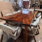 Live Edge Wood Table in Bangladesh.