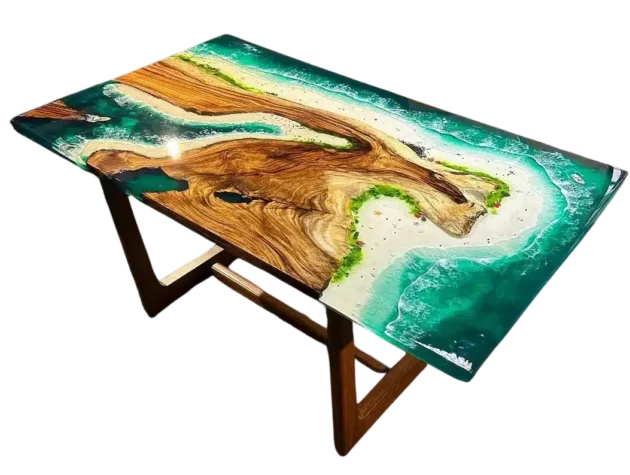 Epoxy Resin Furniture Luxury Ocean Table