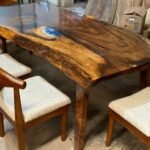 Live Edge Epoxy Resin Table in BD at Best Price