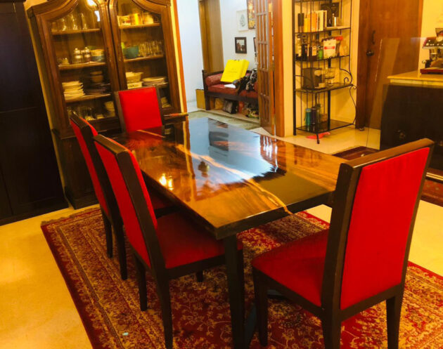 Handcrafted Epoxy Resin Table - Image 4