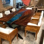 Resin River Dining Table